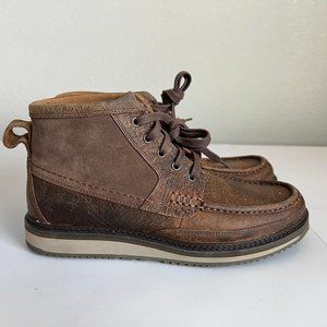 Ariat Lookout Chukka Boot Lightweight EVA midsole Brown Size 9D